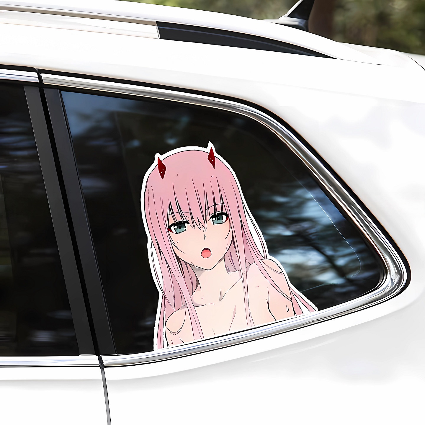Zero Motorcycle Gear - Autocollant JDM pour voiture, fille anime