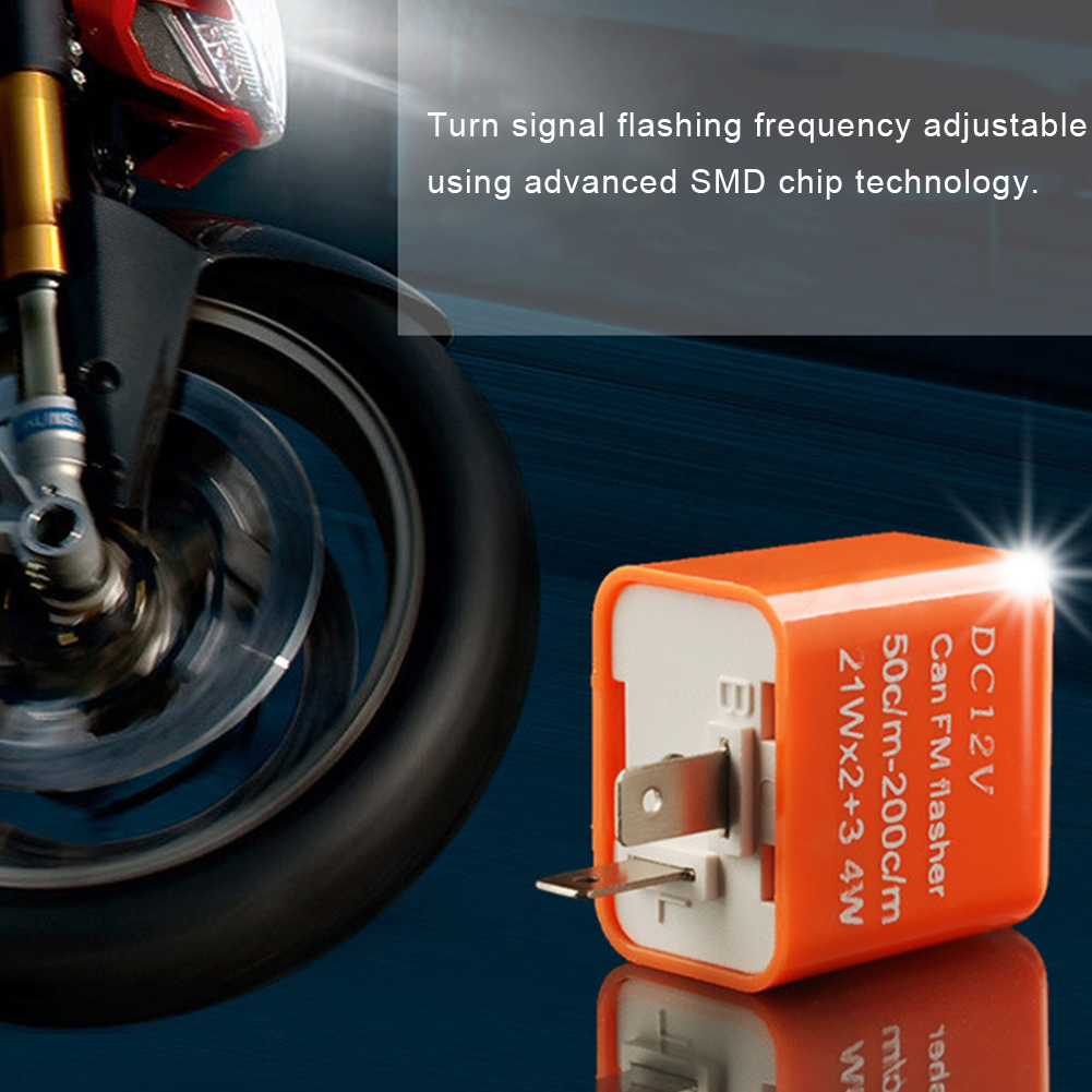 Motorcycle Gear Indicator - Relais de fréquence DV 12V réglable,