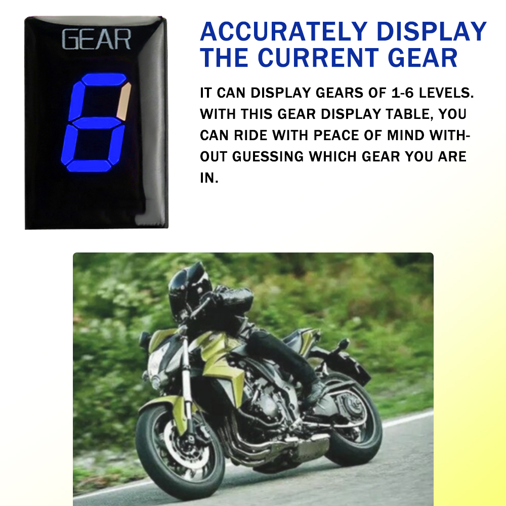 Indicateur d'équipement de mot - Motorcycle Gear Indicator avis et prix