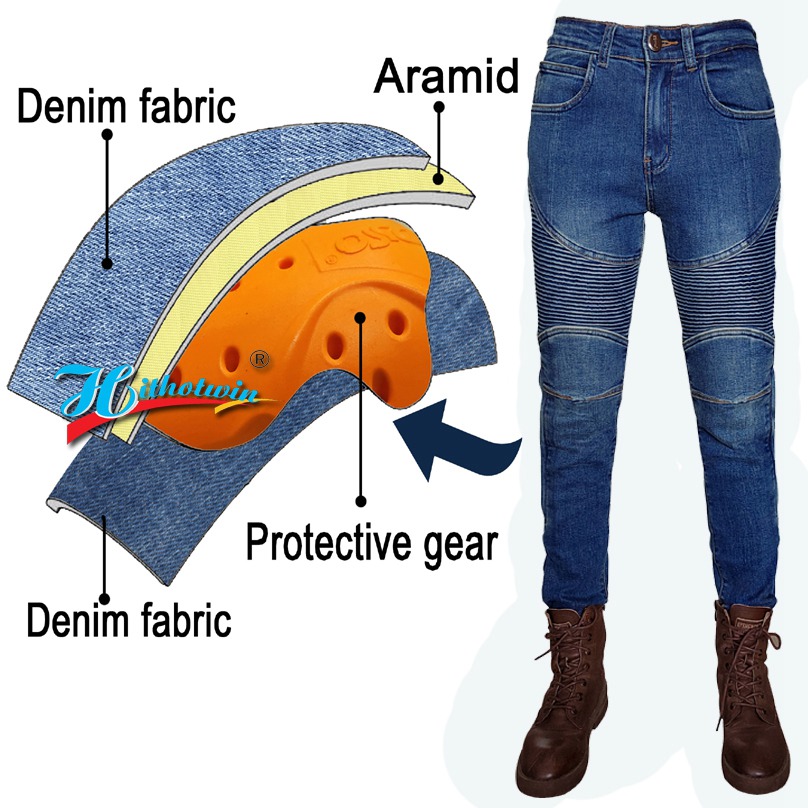 Pantalon de moto pour femme en - Motorcycle Gear Women Pants avis et prix