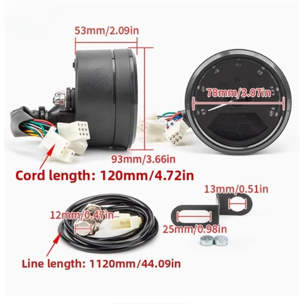 Compteur de vitesse universel  - Motorcycle Gear Indicator avis et prix